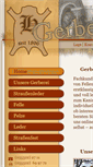 Mobile Screenshot of gerberei-hoeppner.de